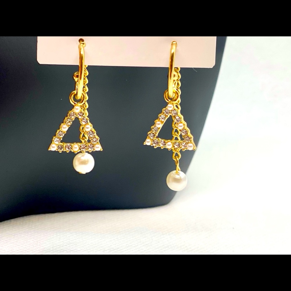 Unique high quality fashion ladies "Gold earrings"